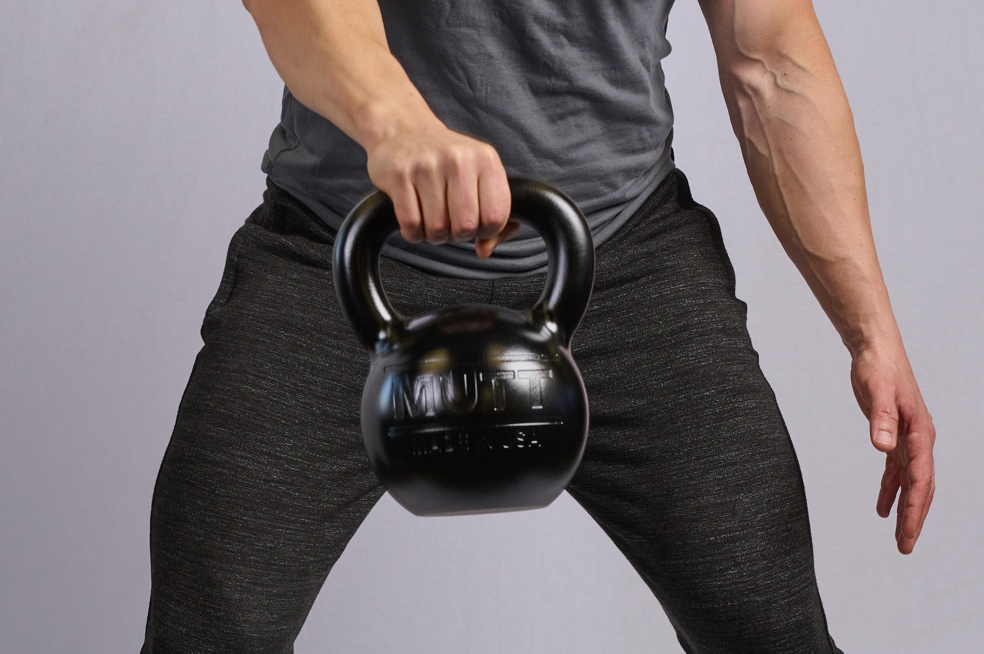 Single Hand Swing with MUTT Kettlebell - MUTT Made in USA